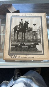 1947 merit horse racing photograph