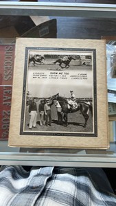 1953 show me too horse racing photograph