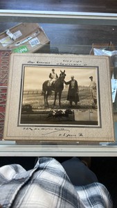 1947 bar grenade horse racing photograph