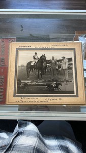 1947 keener horse racing photograph