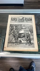 1890 Clarks horse review magazine