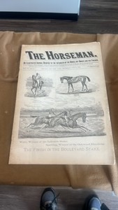 1886 the horseman magazine