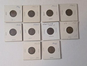 Wheat Pennies Mixed Dates (1916-1926)