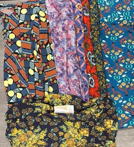 LuLaRoe Liquidation - Lot of 4-Cassie Pencil Skirts, 1-Amelia Dress, 4-Maxi Skirts (Size M) - MSRP $381