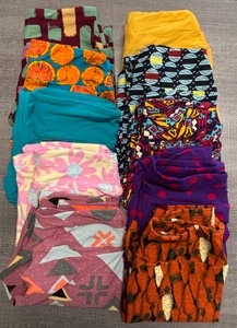 LuLaRoe Liquidation - Lot of 10-One-Size Leggings - MSRP $250