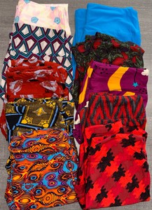 LuLaRoe Liquidation - Lot of 10-One-Size Leggings - MSRP $250