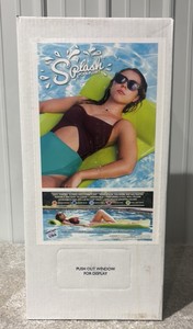 TRC Recreation Splash 1.25 Thick Foam Pool Float Mat (Bahama Blue) - MSRP $100