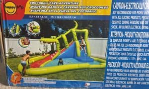 Crocodile Cave Adventure Water Slide - MSRP $200