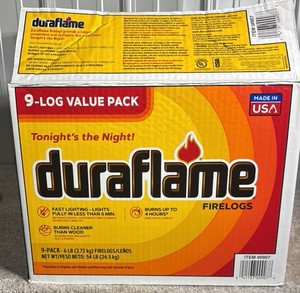 Duraflame Firelogs - 9 Log Value Pack