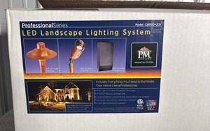 Professional Series Low-Voltage Brushed Satin Copper Outdoor LED Landscape Path Light and Spot Light Kit (8-Pack)