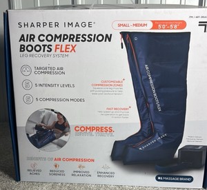 Sharper Image Air Compression Boots - Size Small - Medium