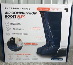 Sharper Image Air Compression Boots - Size Large - Extra Large