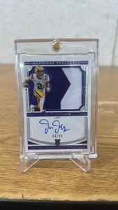 2020 Exquisite RPA Justin Jefferson Aitograph Patch Serial #06/99!!!