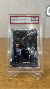 ICONIC 10 Pristine 2025 Topps Diamante Anthony Edwards