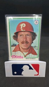 1978 topps Mike Schmidt baseball card