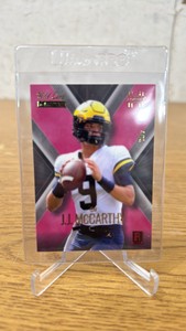 2023 Wild Card Matte X-Plode J.J. McCarthy Rookie Serial #415