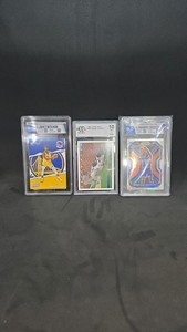 3 GRADED CARD SPORTS CARD LOT