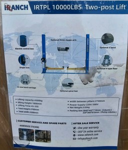 Unused 2026 10000 LBS TWO-Post Lift IRTPL