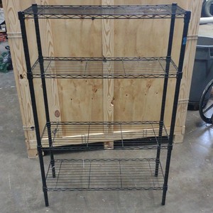 metal shelf