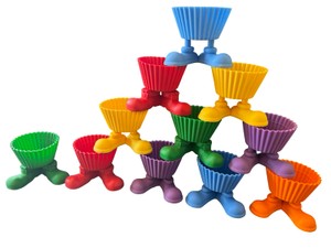 Wilton Silly Feet Silicone Baking Cups