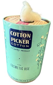 Vintage Cotton Picker Can