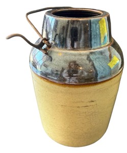 Antique Stoneware Canning Crock - No Lid
