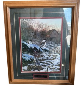 Chickadee & Nuthatch By Rick Kelley