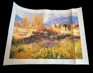 Stormy Afternoon Signed Print by Claire Goldrick