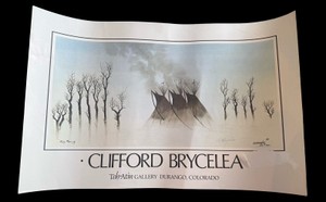 Misty Morning Signed Print by Clifford Brycelea