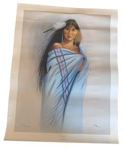 Morning Glory Signed by Sheila Hill & Numbered 84750