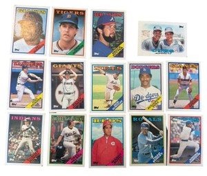 Collection of Vintage Topps Baseball Cards