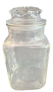 Vintage Glass Storage Jar
