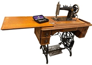 Antique Eldredge Sewing Machine