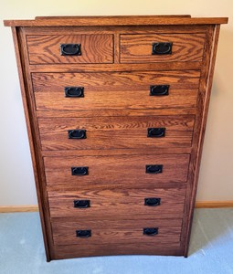 Amish-Made Mission Style Chest of Drawers