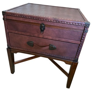 Trunk Style End Table