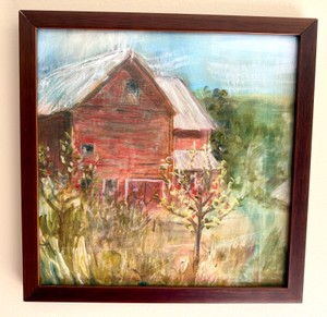 Barn Orchard by Sue Schlabach