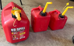 3- Gas Cans