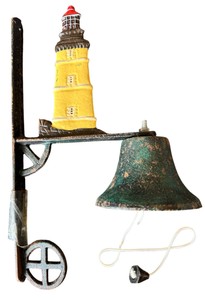 Antique Cast Iron Lighthouse Bell