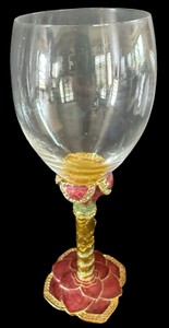 Jeweled Wine Cocktail Glass by 2 Saints