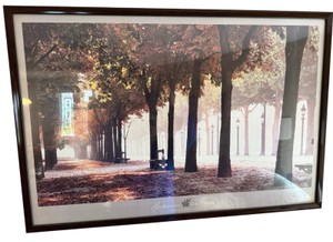 Autumn in Paris Framed Print