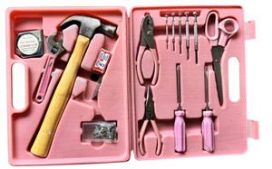 Do it Herself Pink Tool Set