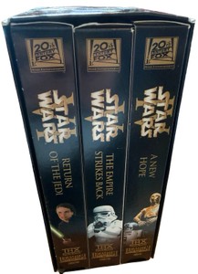 Star Wars Original Trilogy VHS Box Set -1995