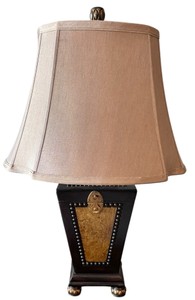 Black & Gold Accent Table Lamp
