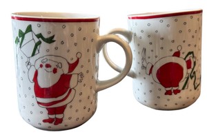 Night Before Christmas Coffee Cups by George Briard