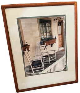 Rustic Porch Rocking Chair Print