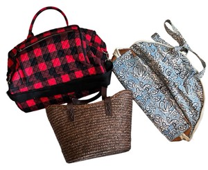 Two Overnight Bags & Tote