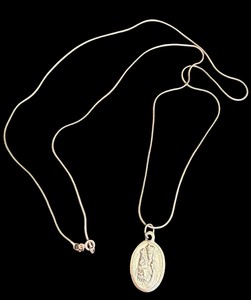 St. Anne de Beaupr Silver Necklace