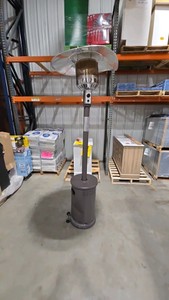 Nexgrill Sundara 48,000 BTU Bronze Propane Standing Patio Heater with Wheels