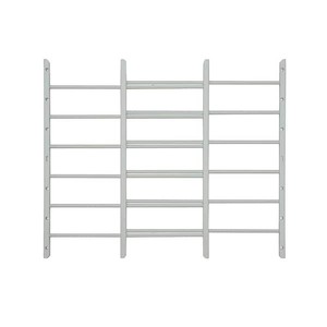 (4)Grisham Awg 6-Bar Window Guard in White