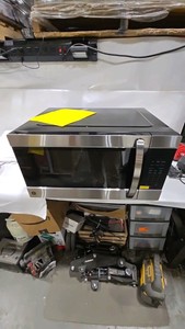 GE 2.2 cu. ft. 1200-Watt Countertop Microwave in Stainless Steel
